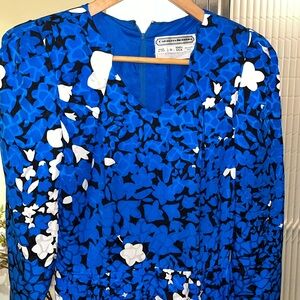 Carolina Herrera silk vintage long sleeve dress - in great used condition